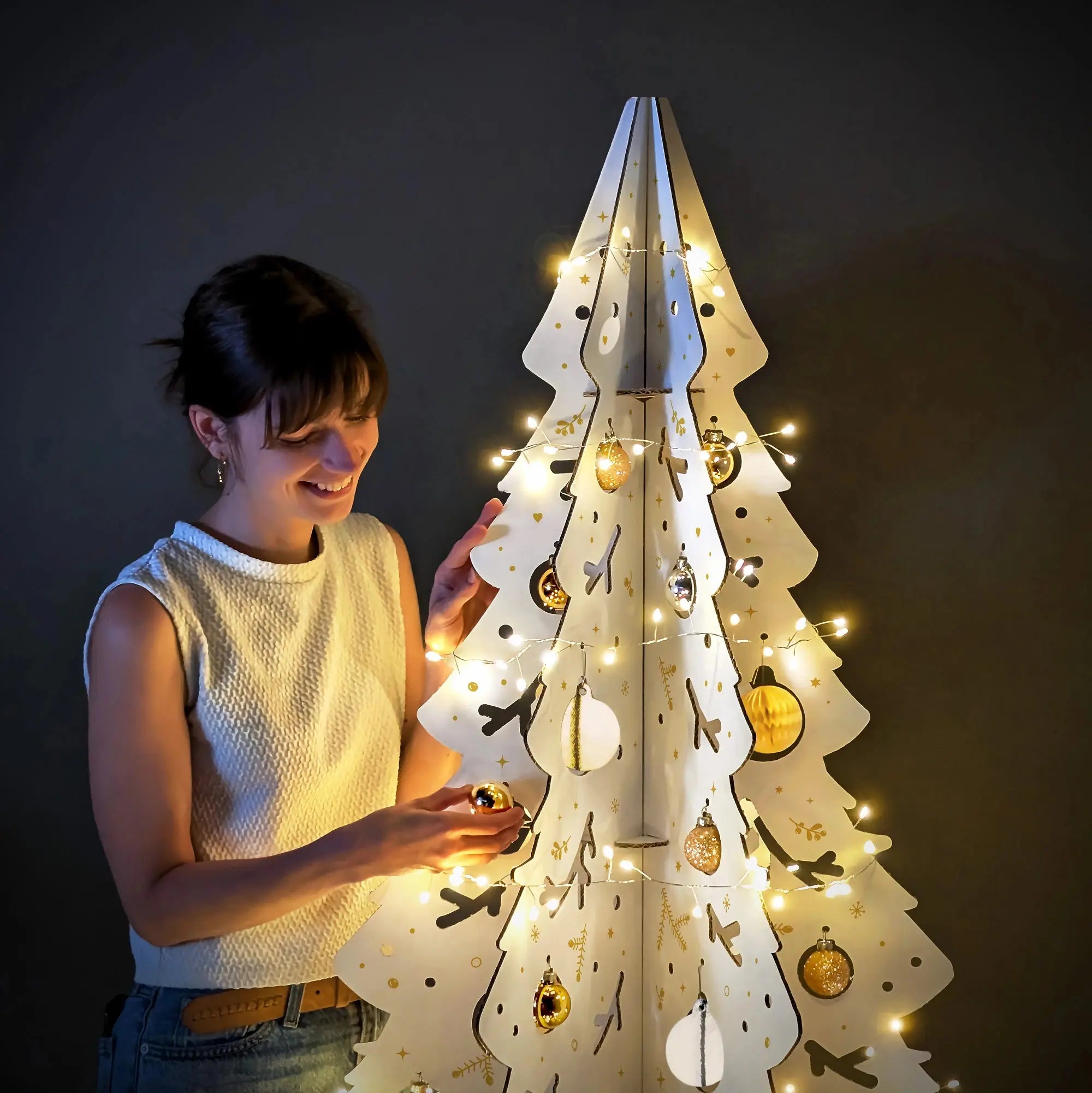 Mon Beau Sapin - 176cm Studio Carton Brut