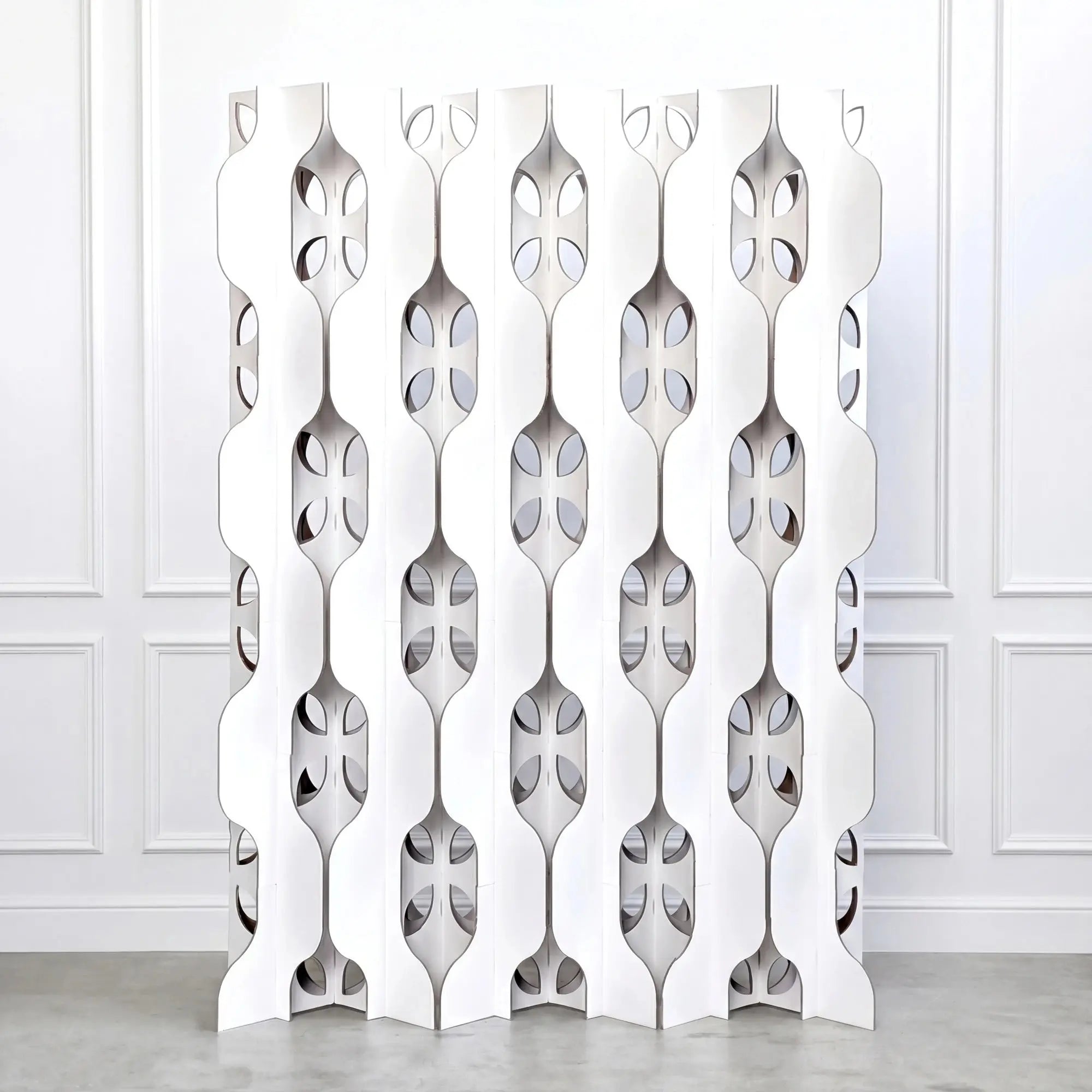 Claustra Blanche - pack 48 pièces Studio Carton Brut